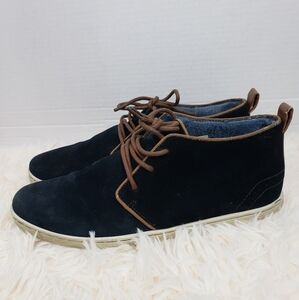 River Island Navy Blue Suede‎ Shoes Sz 7.5